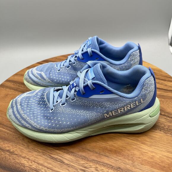 Merrell Morphlite Shoes Womens Size 8 Blue Running Comfort Walking Gym Sneakers - Picture 3 of 8